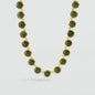 Collar corto PIEDRA BATIGNOLLES Verde / Dorado
