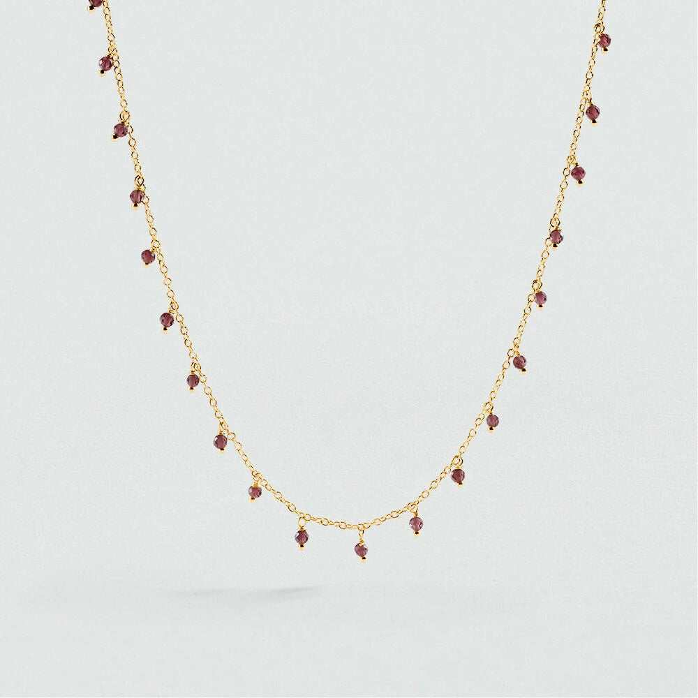Collar corto ALMA Granate