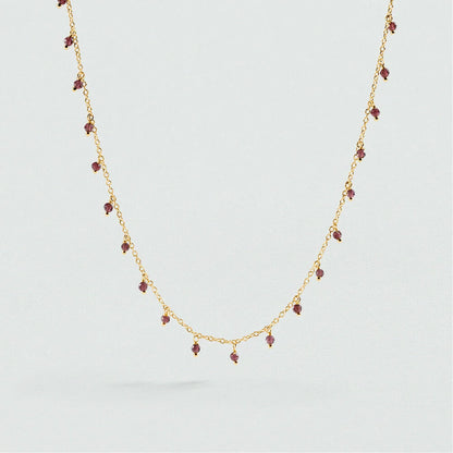 Collar corto ALMA Granate