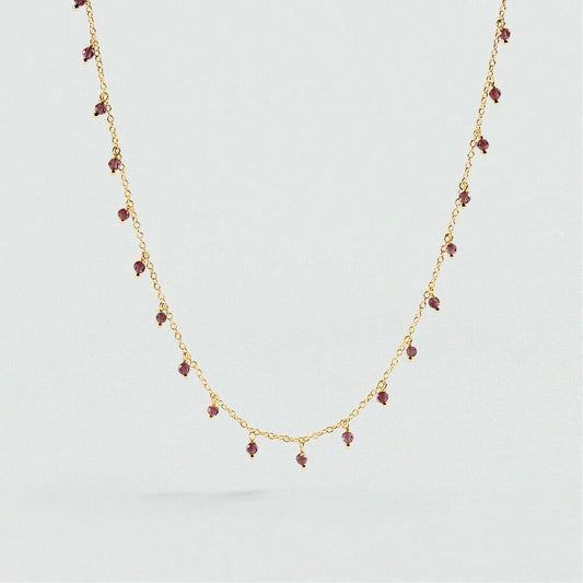 Collar corto ALMA Granate