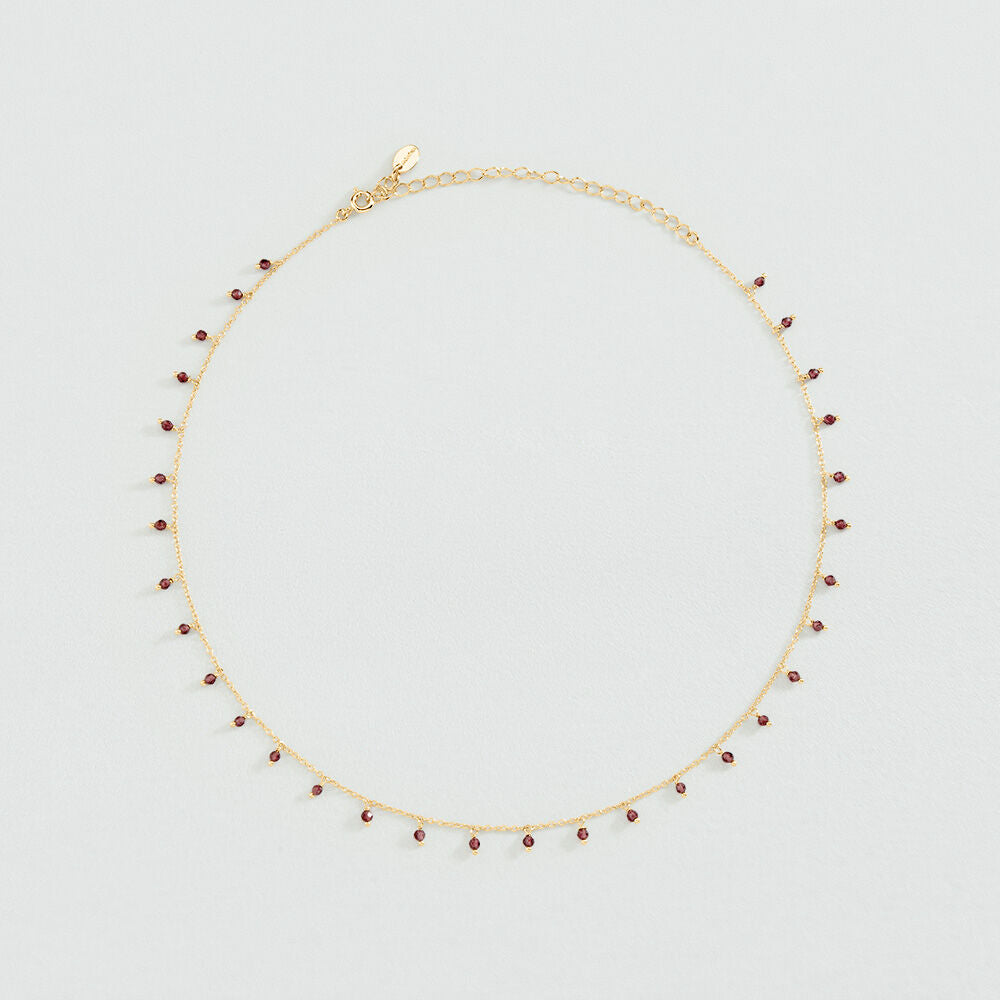 Collar corto ALMA Granate