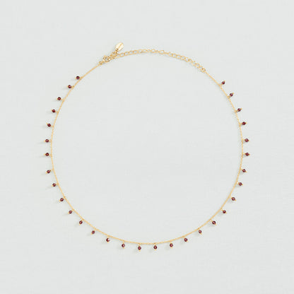 Collar corto ALMA Granate