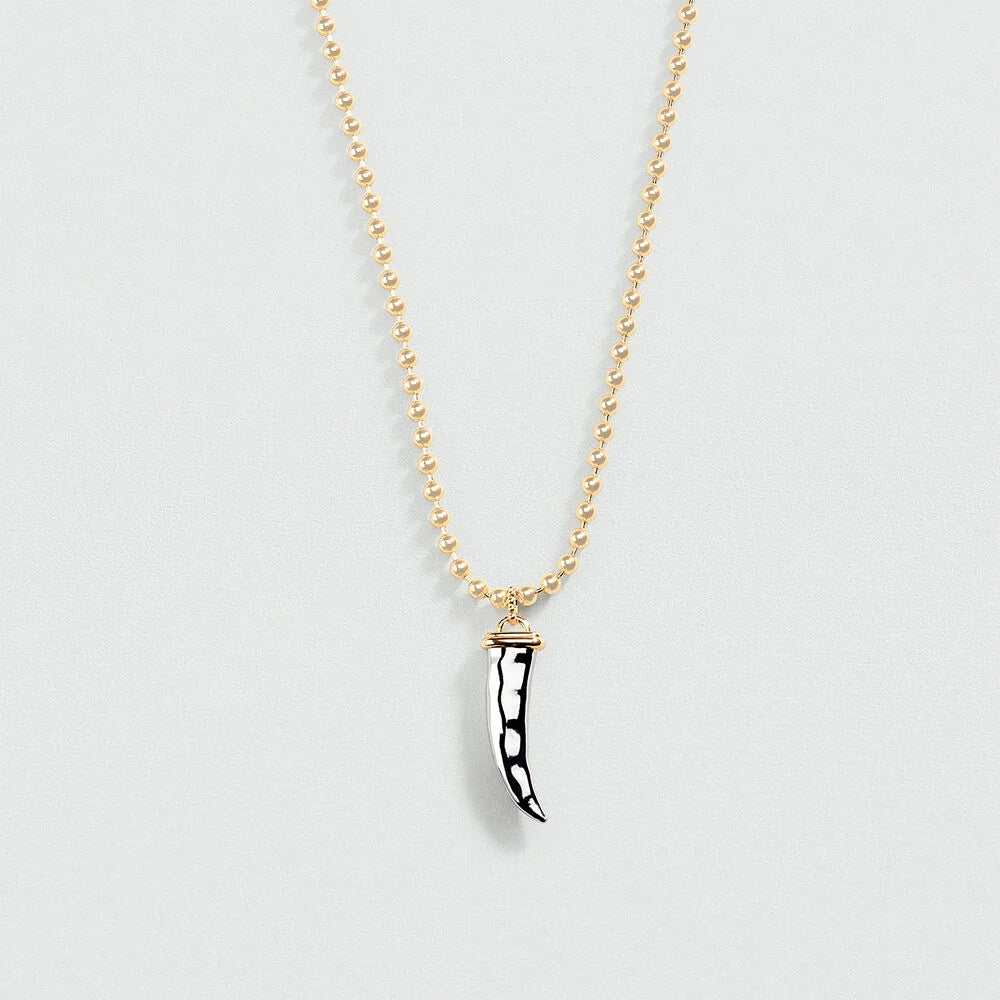 Collar largo BE Dorado / Plateado