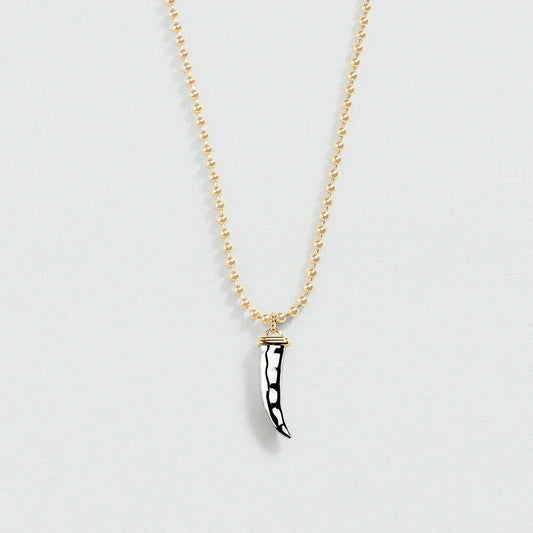Collar largo BE Dorado / Plateado