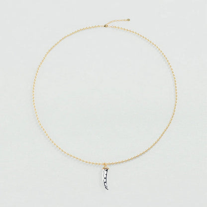 Collar largo BE Dorado / Plateado