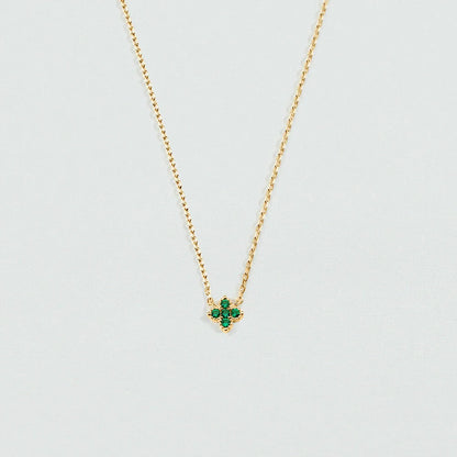 Collar corto BELOVED Verde / Dorado