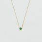 Collar corto BELOVED Verde / Dorado