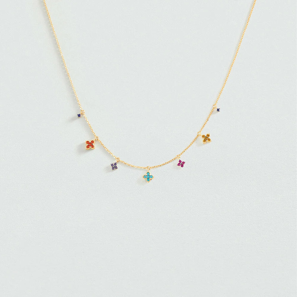Collar corto BELOVED Multicolor / Oro