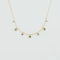 Collar corto BELOVED Verde / Dorado