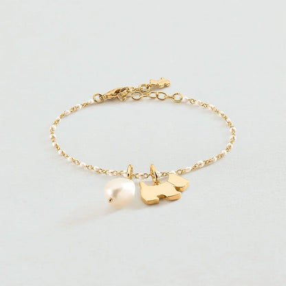 Colgante TALISMANS Perro Dorado
