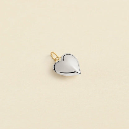 Colgante Coeur (Dorado/Plata)