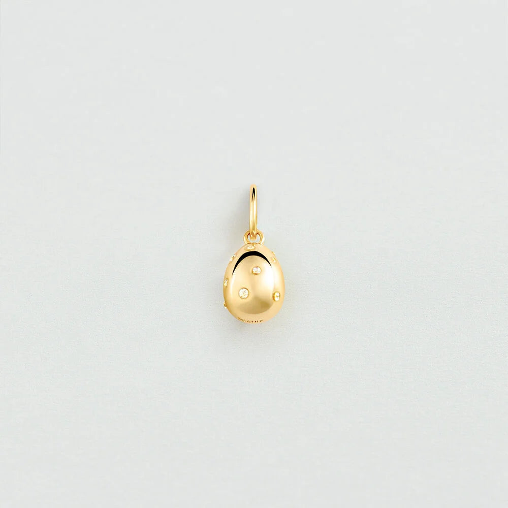 Colgante LUCKY Cristal / Dorado