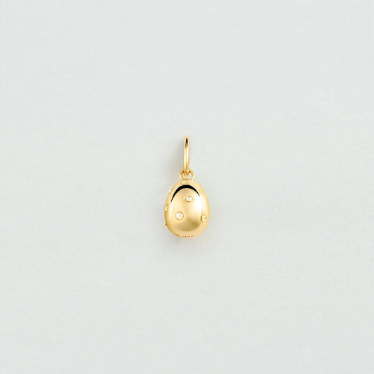 Colgante LUCKY Cristal / Dorado