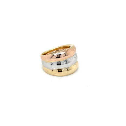 Anillo oro 3 oros