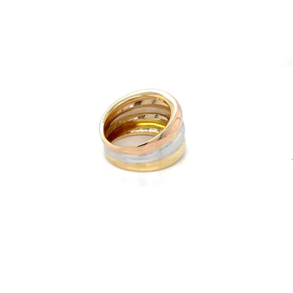 Anillo oro 3 oros