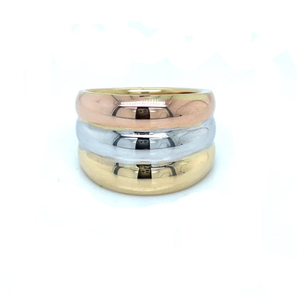 Anillo oro 3 oros