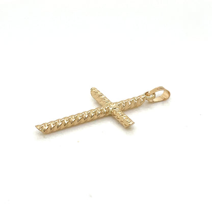 Cruz oro amarillo gr