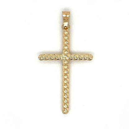 Cruz oro amarillo gr