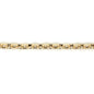 Pulsera Sra. oro amarillo eslabón redondo