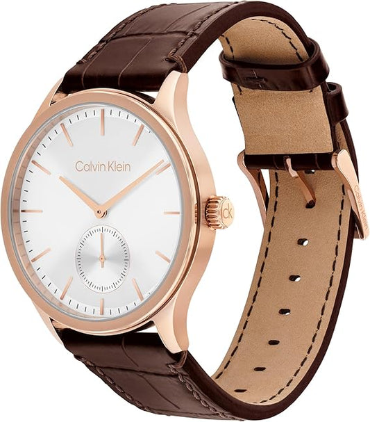 Reloj Calvin Klein CK Tailored Cuarzo 42 mm Marrón Hombre