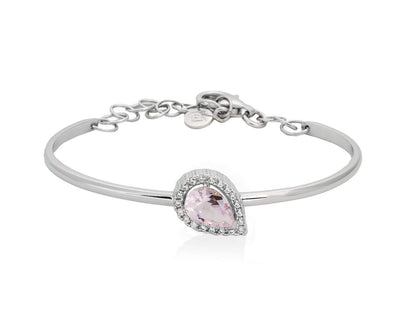 Pulsera de novia ROSA en plata