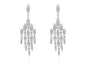 Pendientes de plata chandelier