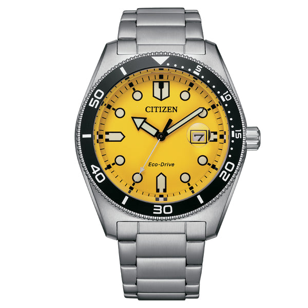 Citizen Reloj Cab.  Esfera amarilla