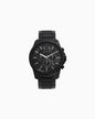 Armani Exchange Chronograph Black Stainless Steel Watch
