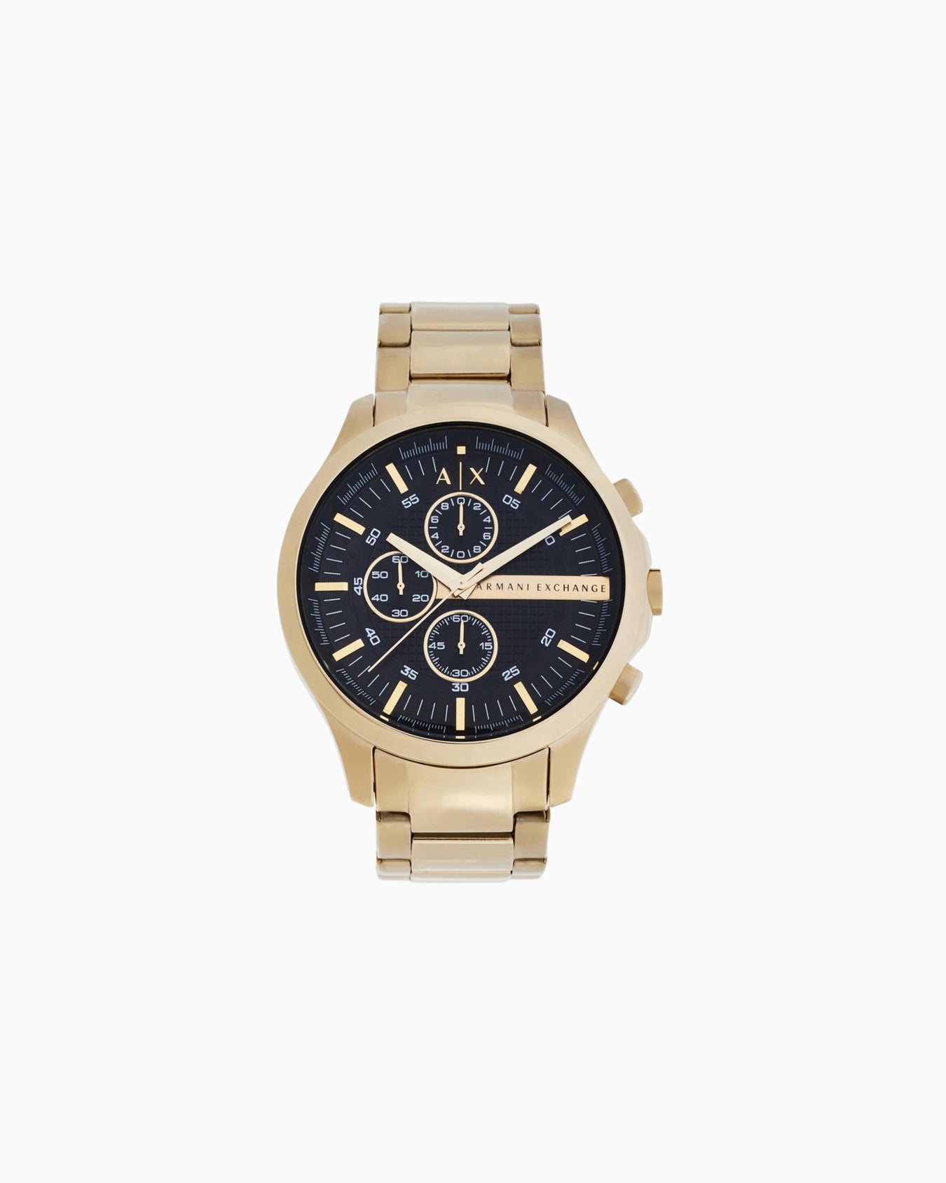 Reloj de tres agujas con correa de acero