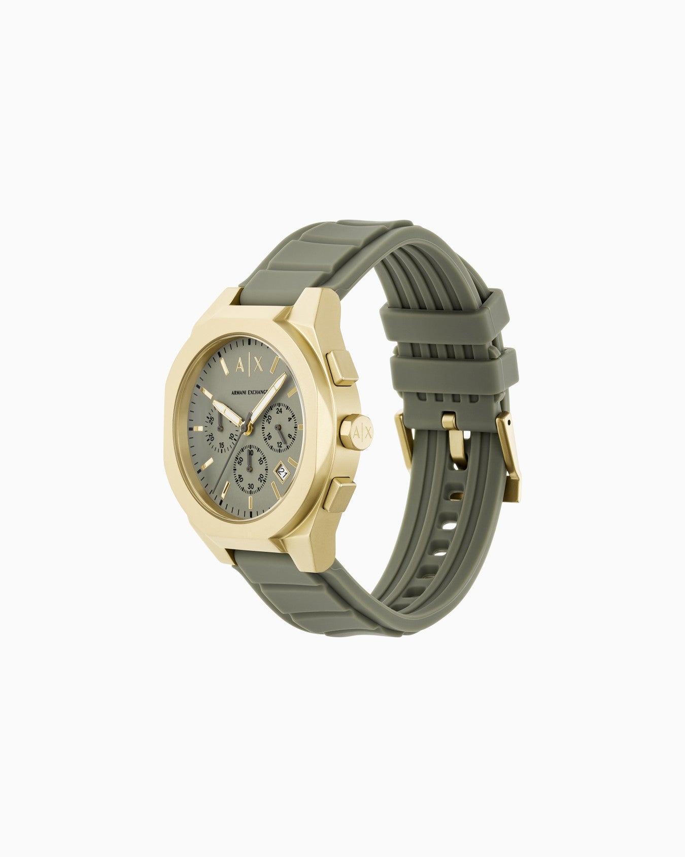 Sync Chronograph Green Silicone Watch