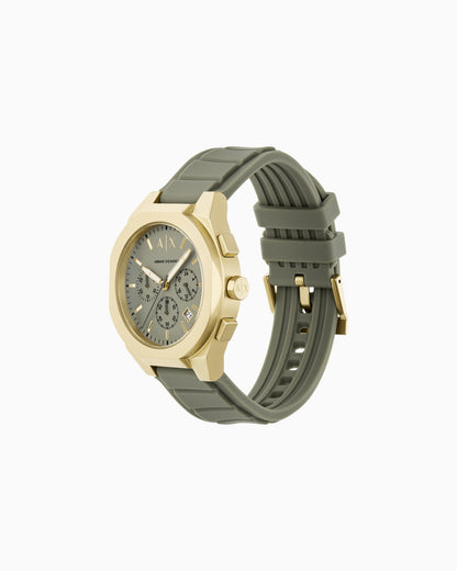 Sync Chronograph Green Silicone Watch