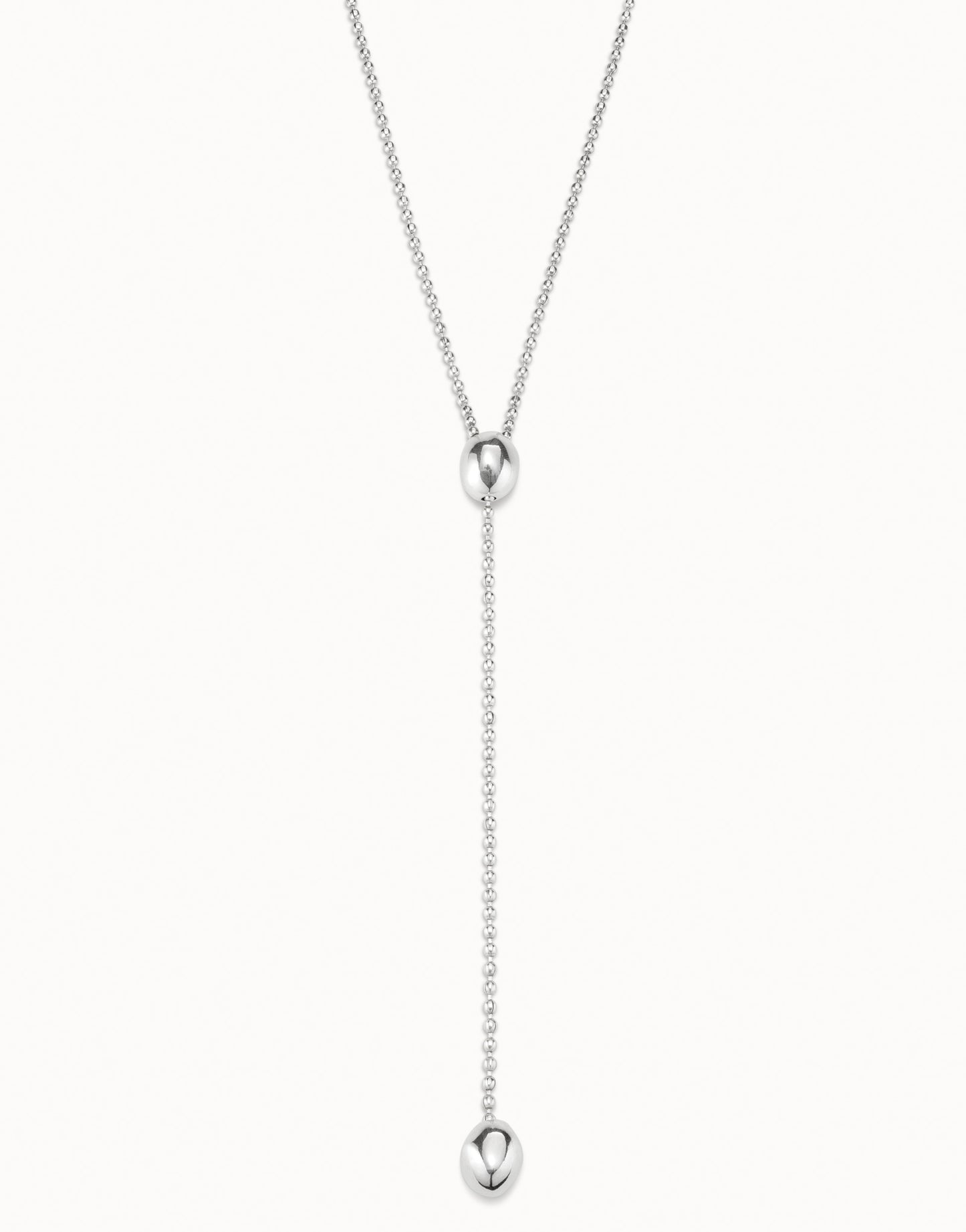 Unode50 Collar largo bañado en plata de ley
