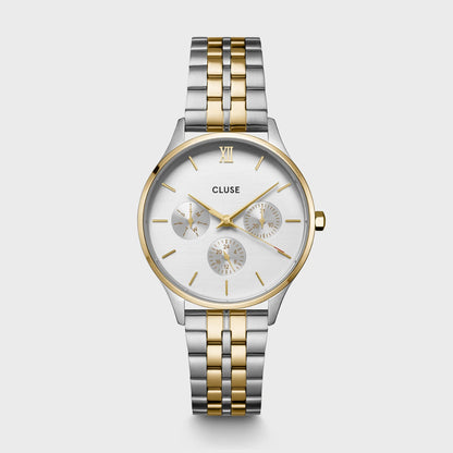 Minuit Multifunction Watch Steel, Two-Tone