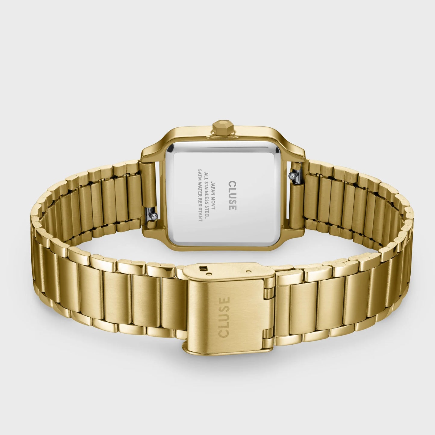 Gracieuse Petite Watch Steel, Watermelon Red, Gold Colour