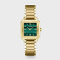 Gracieuse Petite Watch Steel, Green, Gold Colour