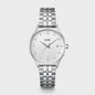 Minuit Date Watch Steel, Full Silver Colour