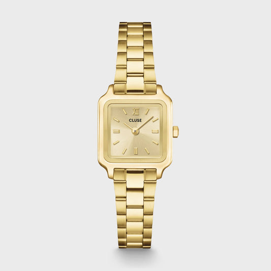 Gracieuse Mini Watch Steel, Gold Colour