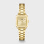 Gracieuse Mini Watch Steel, Gold Colour