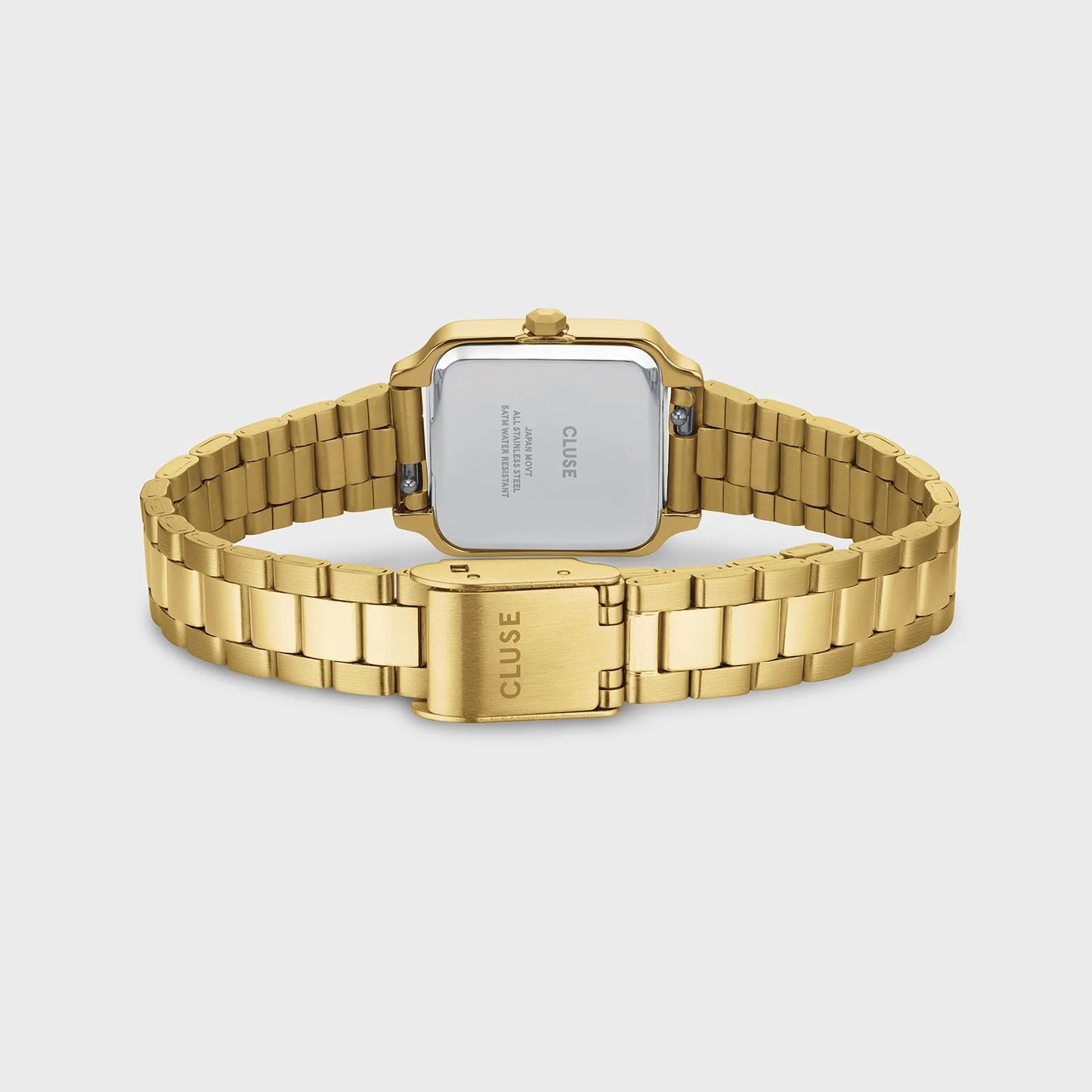 Gracieuse Mini Watch Steel, Sage Green, Gold Colour