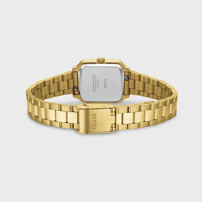 Gracieuse Mini Watch Steel, Sage Green, Gold Colour