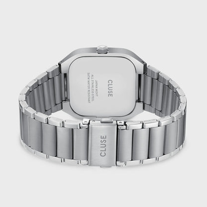 Quadrus Multifunction Watch Steel, Green, Silver Colour