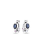 Unode50 Pendientes Plateado con cristal multicolor