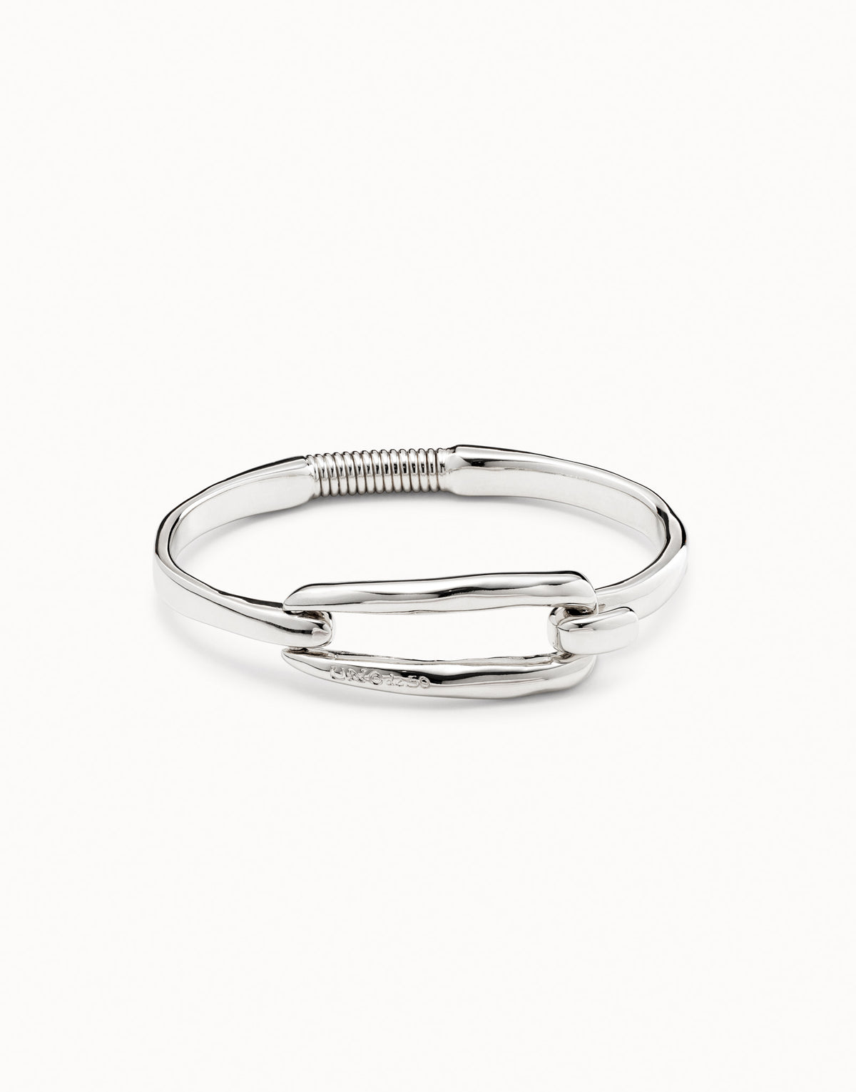 Unode50 Pulsera bañada en plata de ley