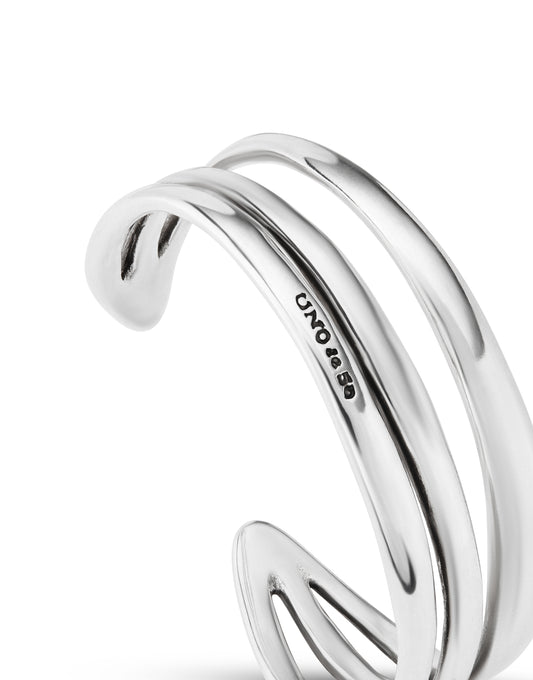 Unode50 Pulsera Electrik plateada