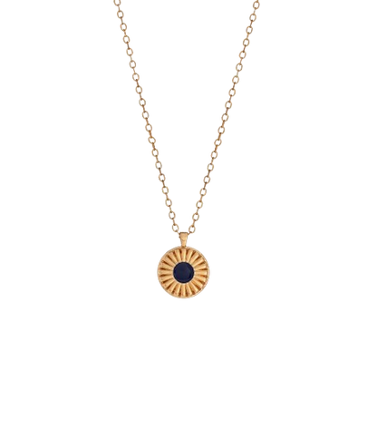 Colgante circular azul