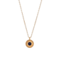 Colgante circular azul