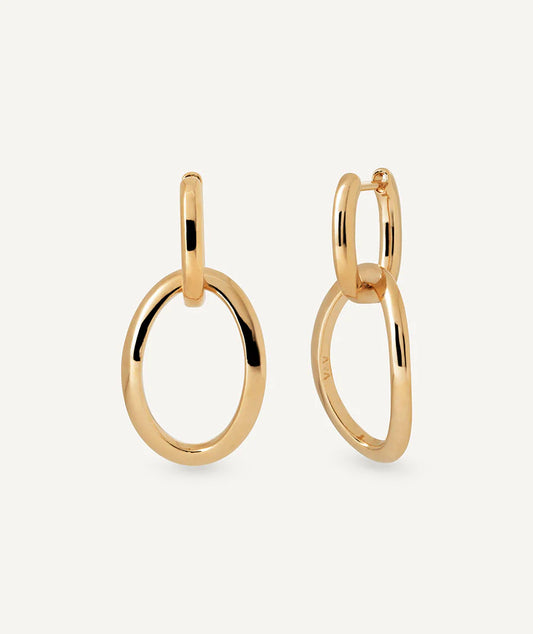 Pendientes de aros Pivot