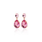 Pend. Largos Oval Rosa