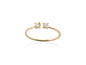 Anillo en Oro 18Kt. y diamantes