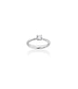 Anillo en Oro blanco 18Kt y diamantes